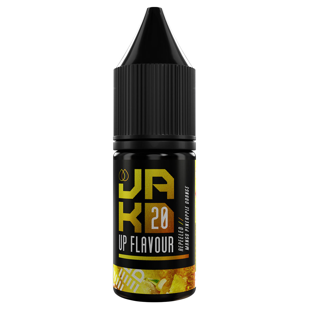 repeeled mango pineapple orange 10ml nic salt vape juice by jakd - prime vapes uk