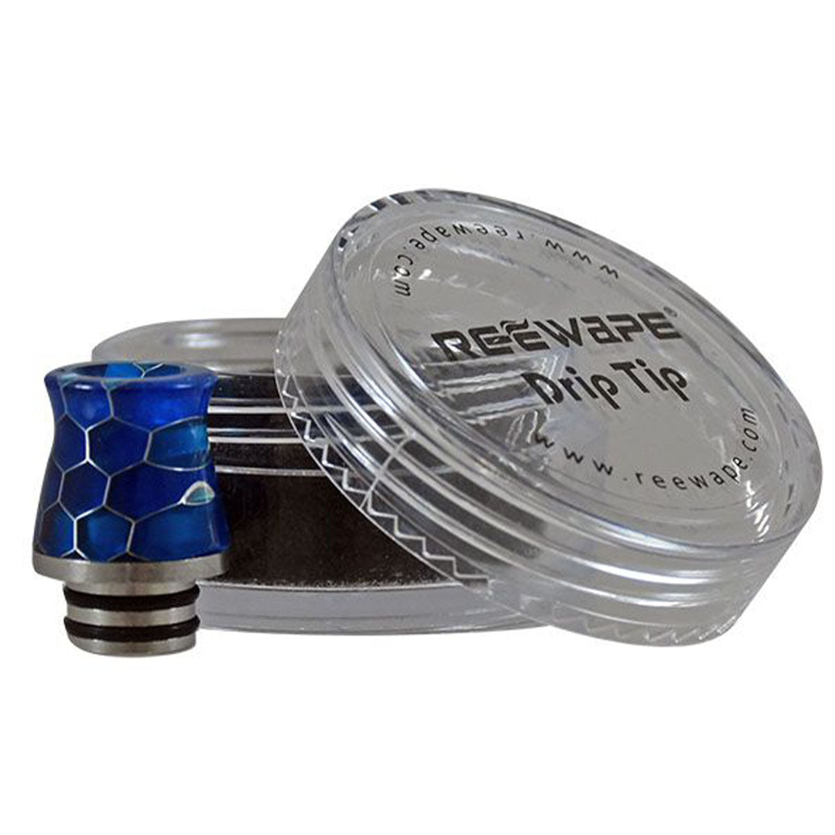 Replacement 510 Wide Bore Resin Drip Tip By Reewape - Prime Vapes UK