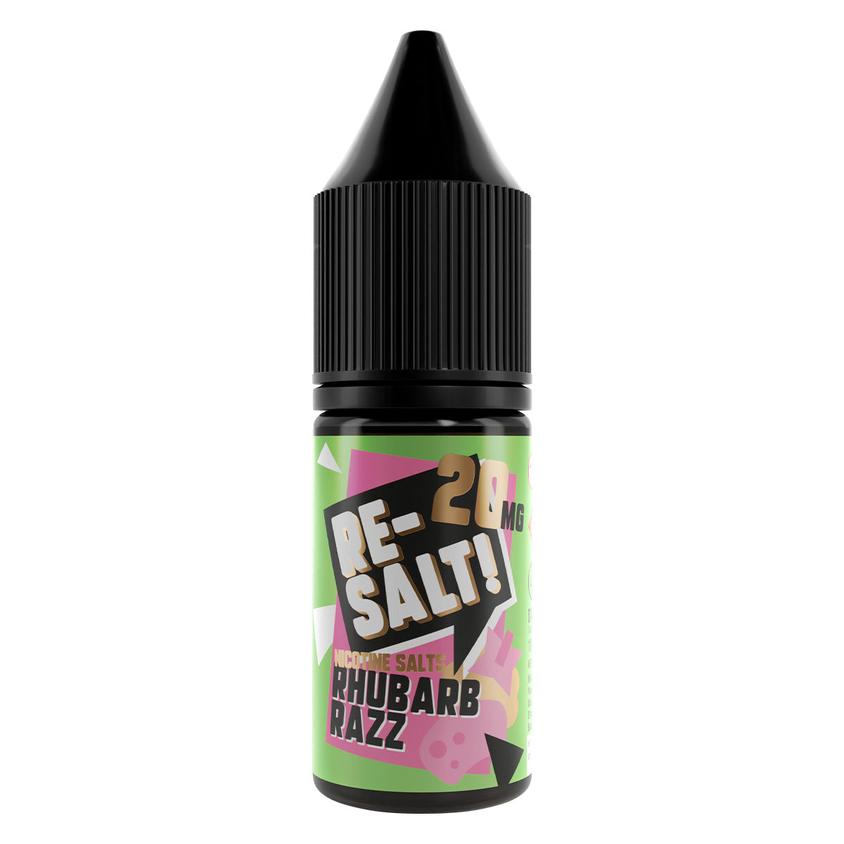 rhubarb razz vape juice nic salt by resalt