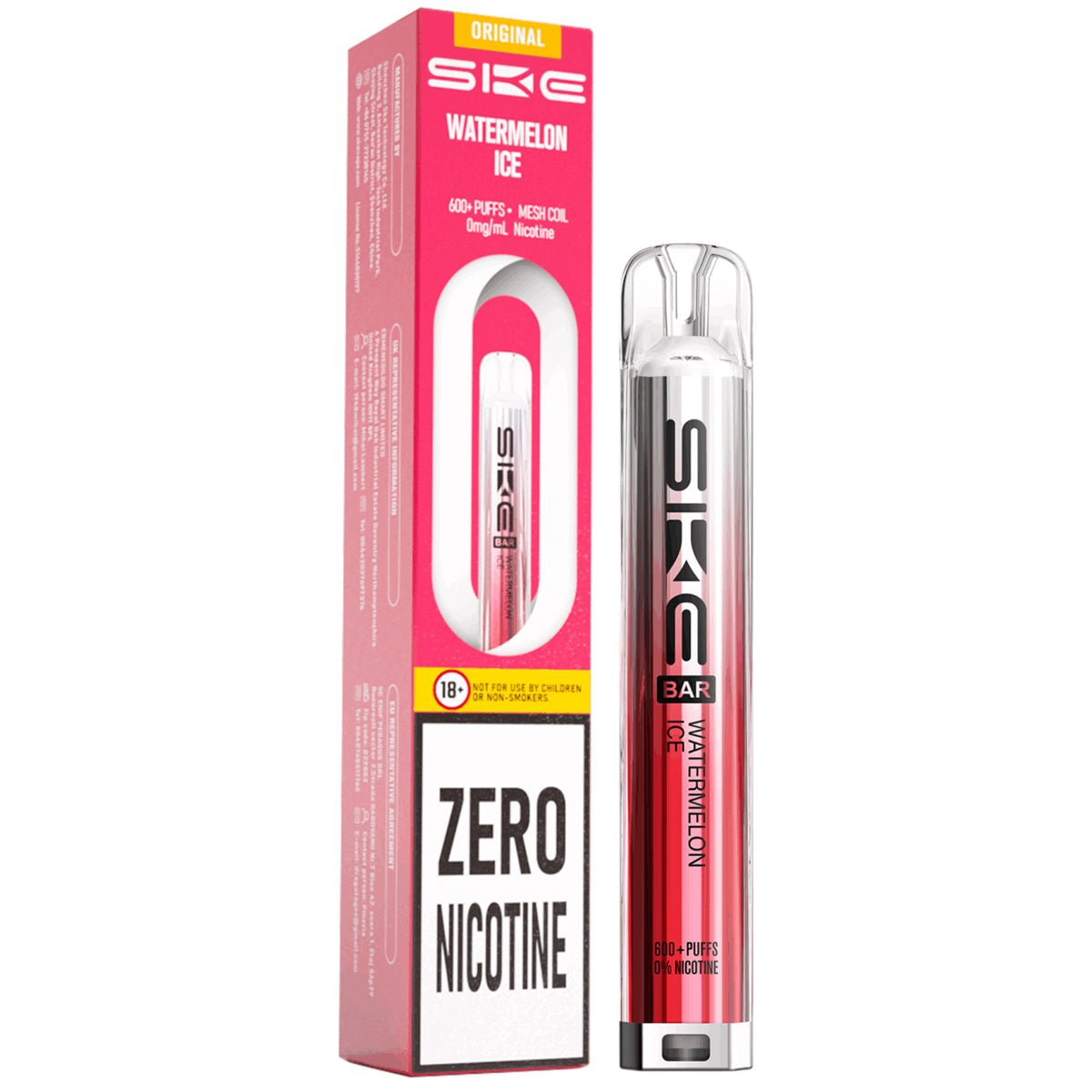 SKE 600 Zero Nicotine Pre - Filled Pod Kit - Prime Vapes UK
