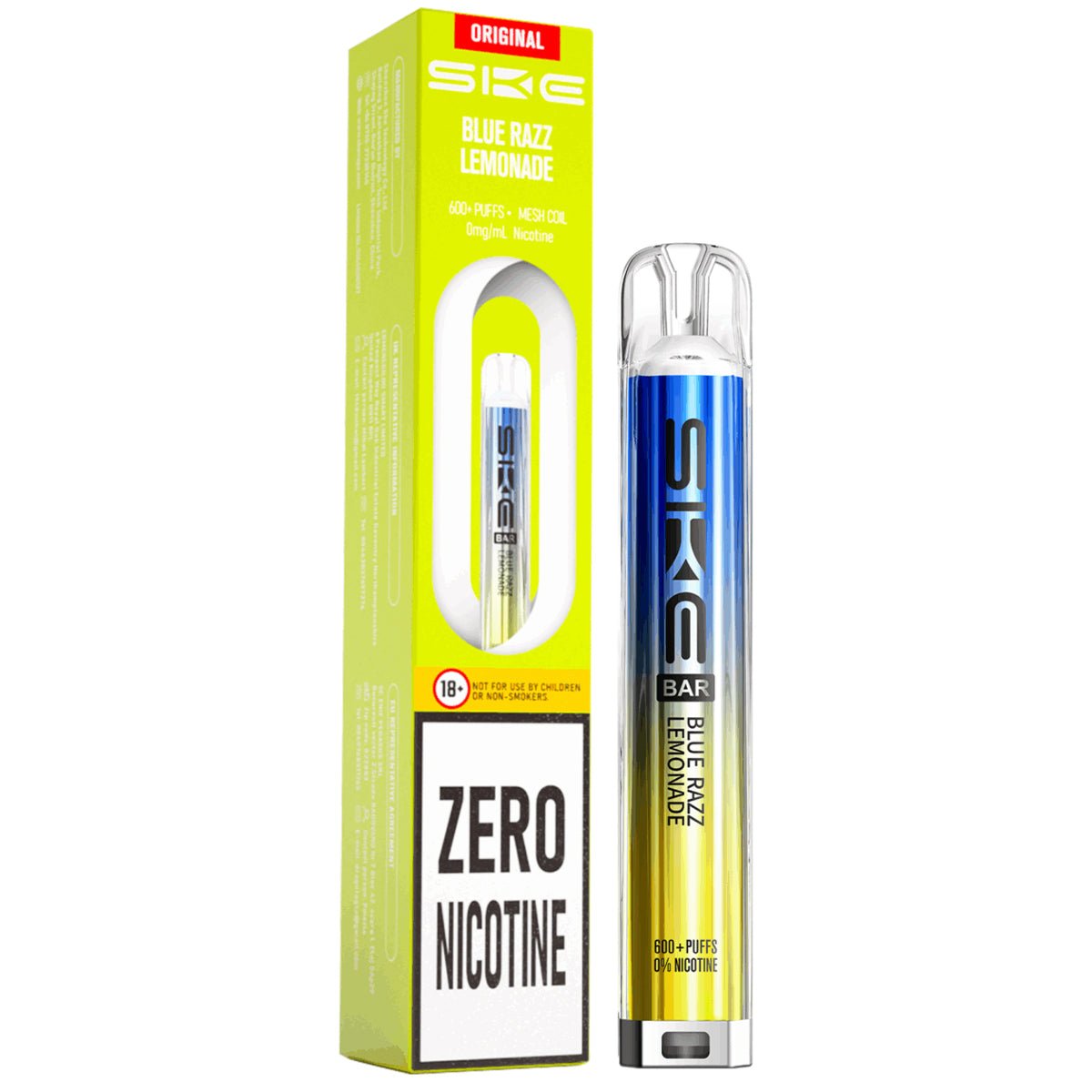 SKE 600 Zero Nicotine Pre - Filled Pod Kit - Prime Vapes UK