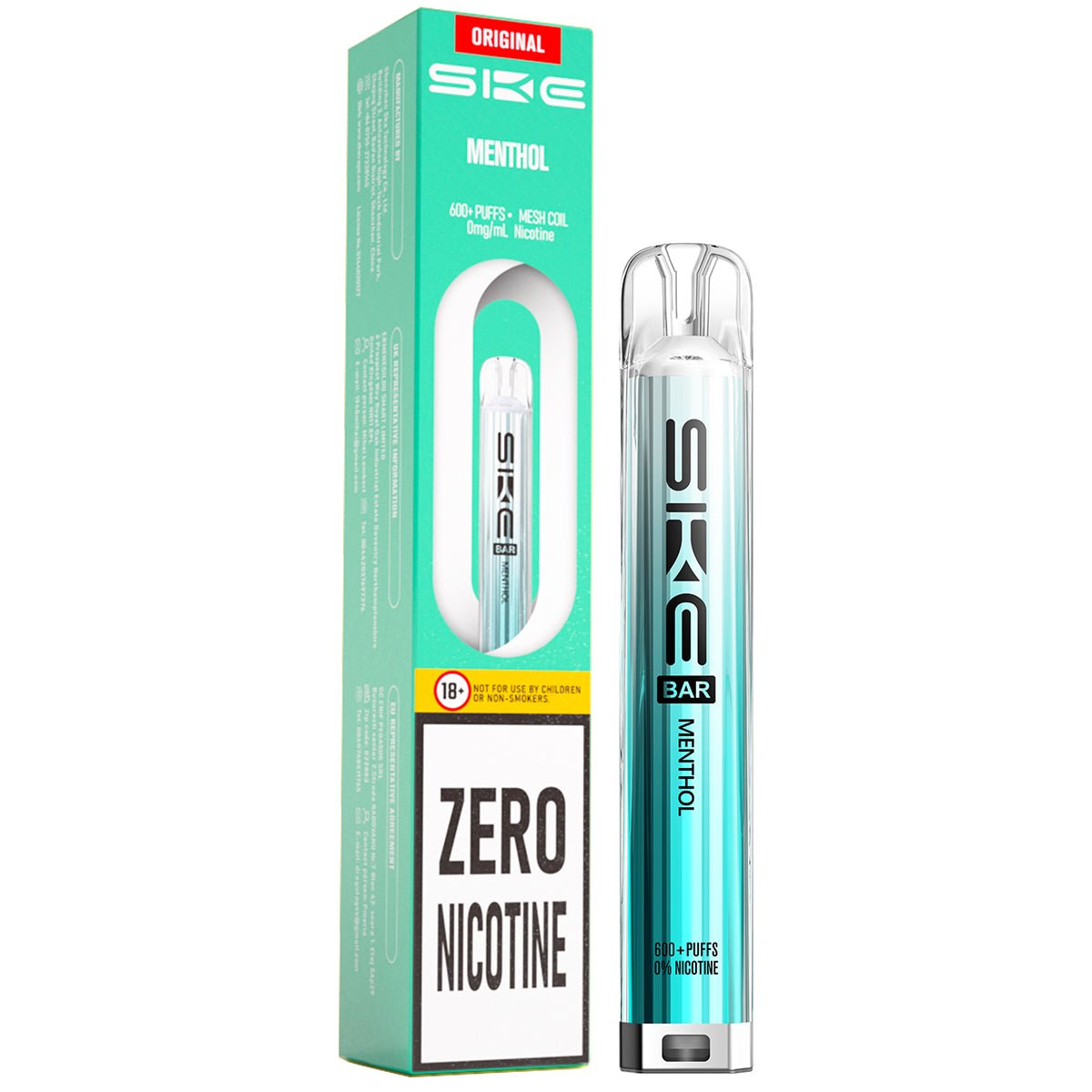 SKE 600 Zero Nicotine Pre - Filled Pod Kit - Prime Vapes UK