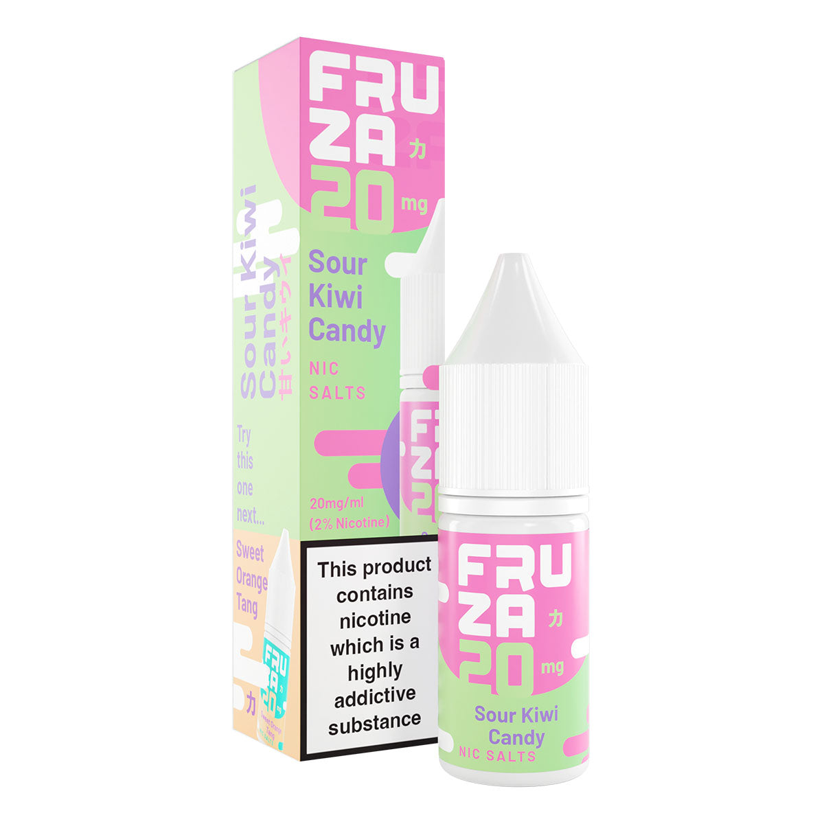 Sour Kiwi Candy 10ml vape juice by fruza