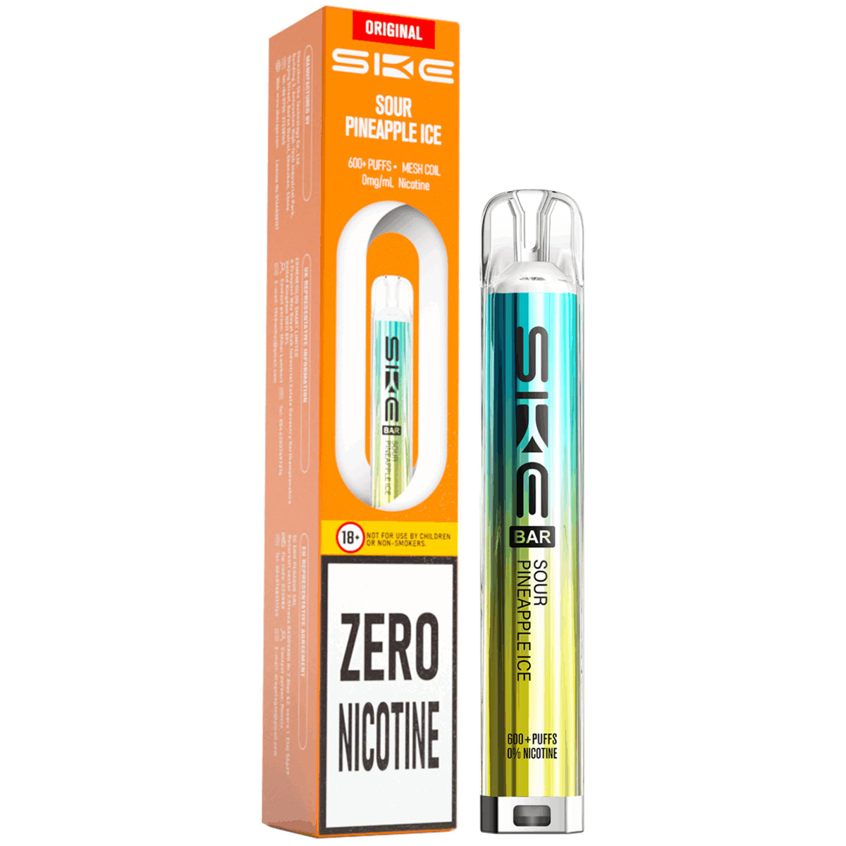 SKE 600 Zero Nicotine Pre-Filled Pod Kit