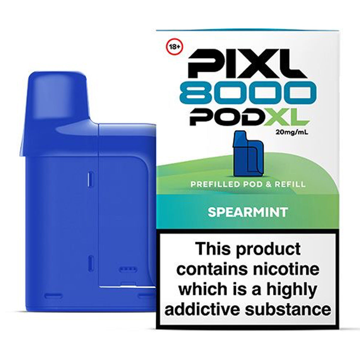 Spearmint Prefilled Pod by PIXL 8000