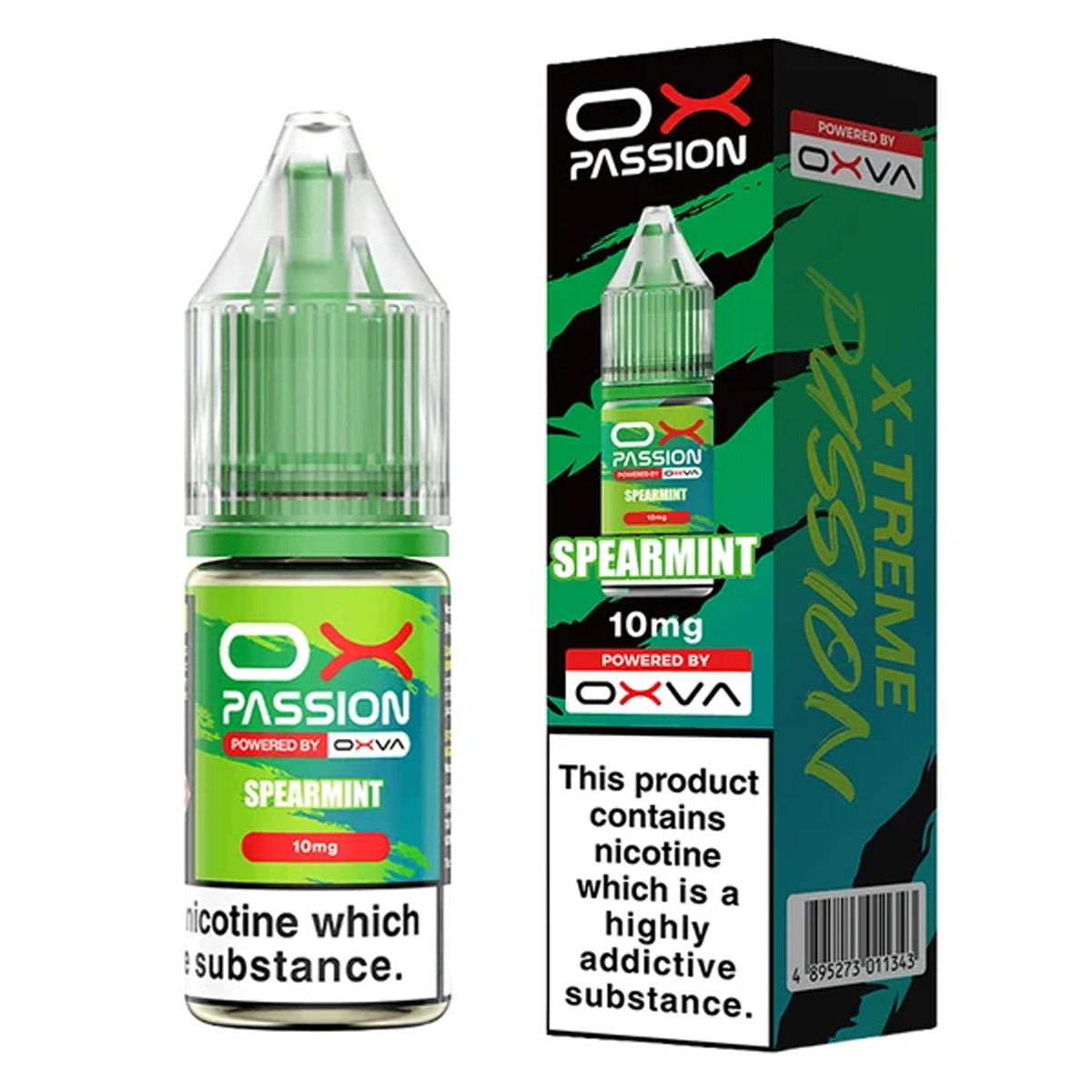 Spearmint 10ml Nic Salt by OX Passion