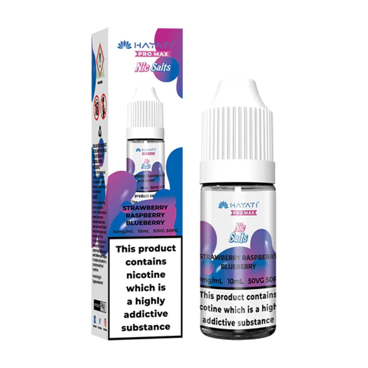 Strawberry Raspberry Blueberry 10ml Nic Salt By Hayati - Prime Vapes UK