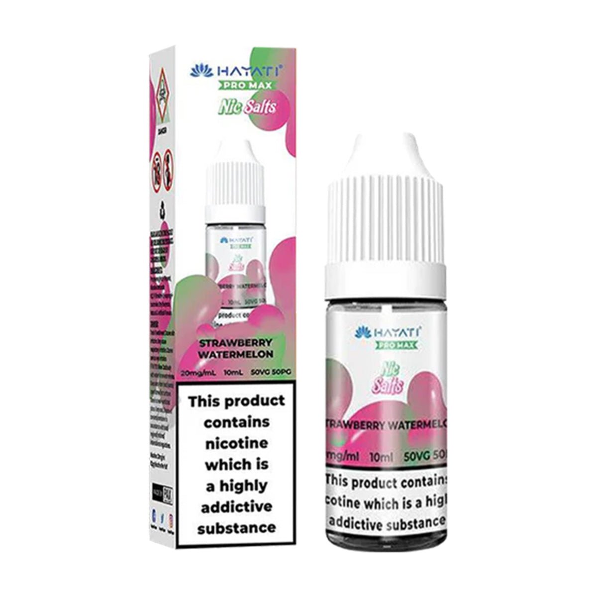 Strawberry Watermelon 10ml Nic Salt By Hayati - Prime Vapes UK