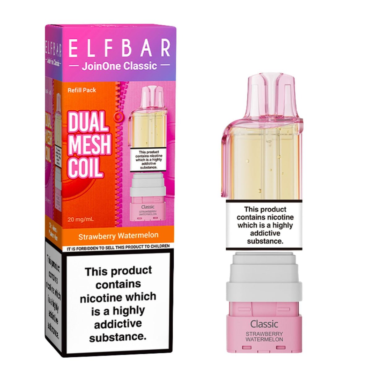 Strawberry Watermelon JoinOne15 Pre - filled Pod by Elf Bar - Prime Vapes UK