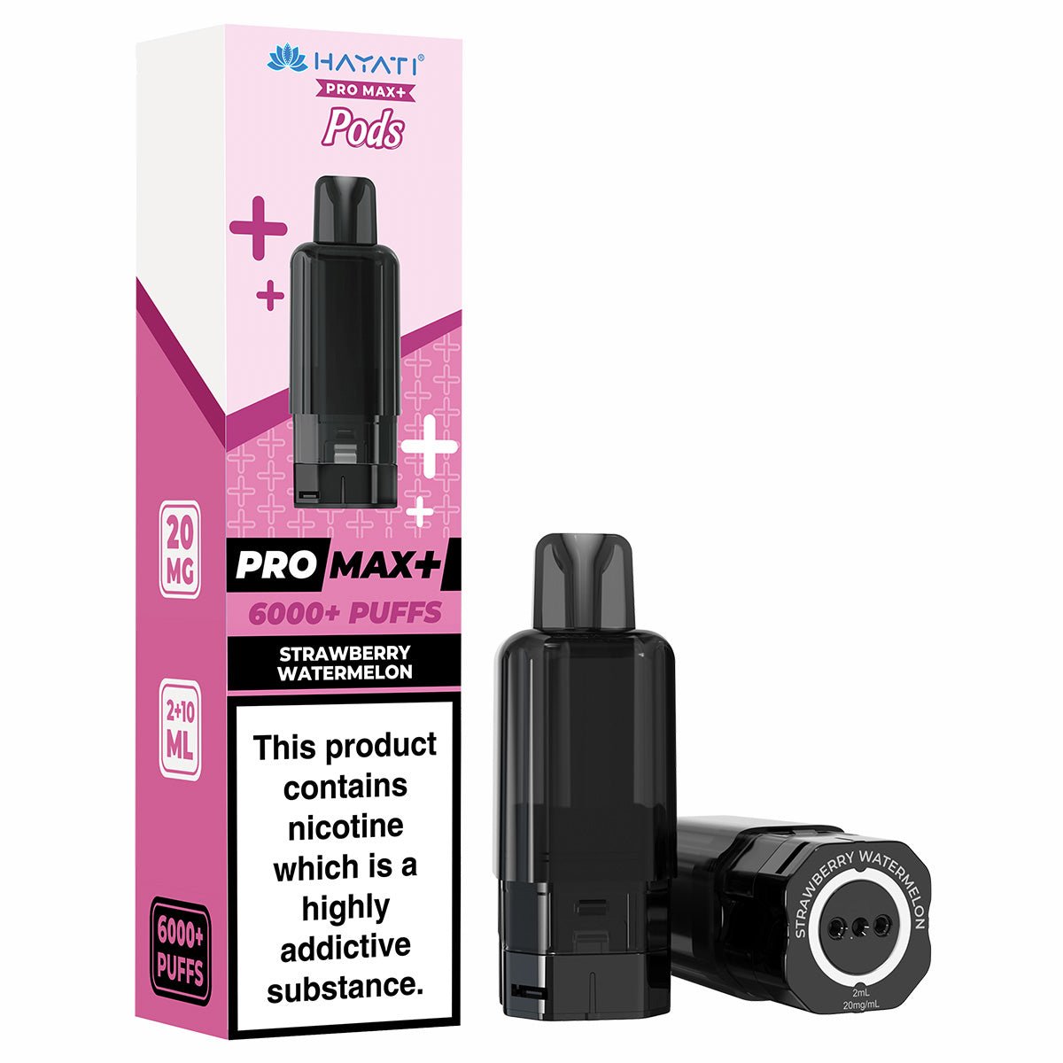 Strawberry Watermelon Pro Max Plus 6k Prefilled Pod by Hayati - Prime Vapes UK