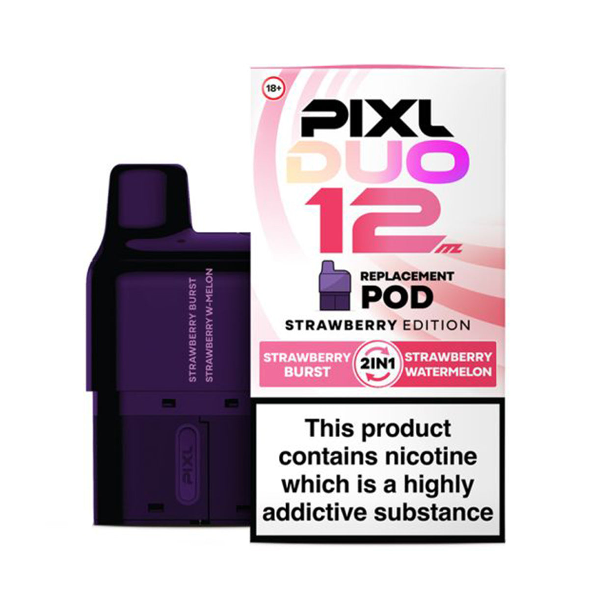 Strawberry Edition Prefilled Pods by PIXL Duo