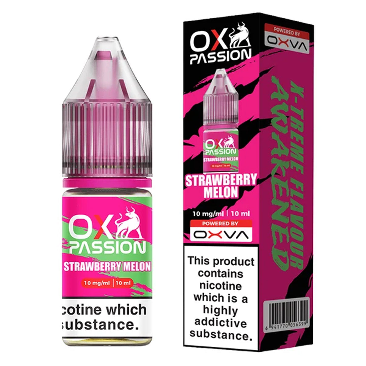 Strawberry Melon 10ml Nic Salt by OX Passion