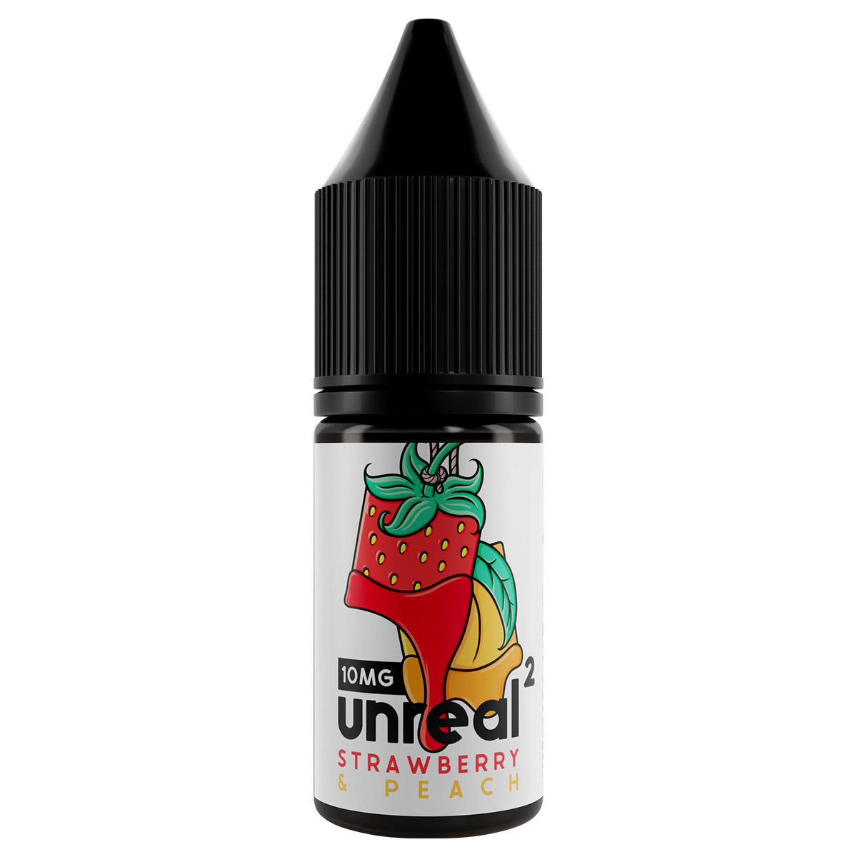 strawberry peach unreal 2 nic salt vape juice