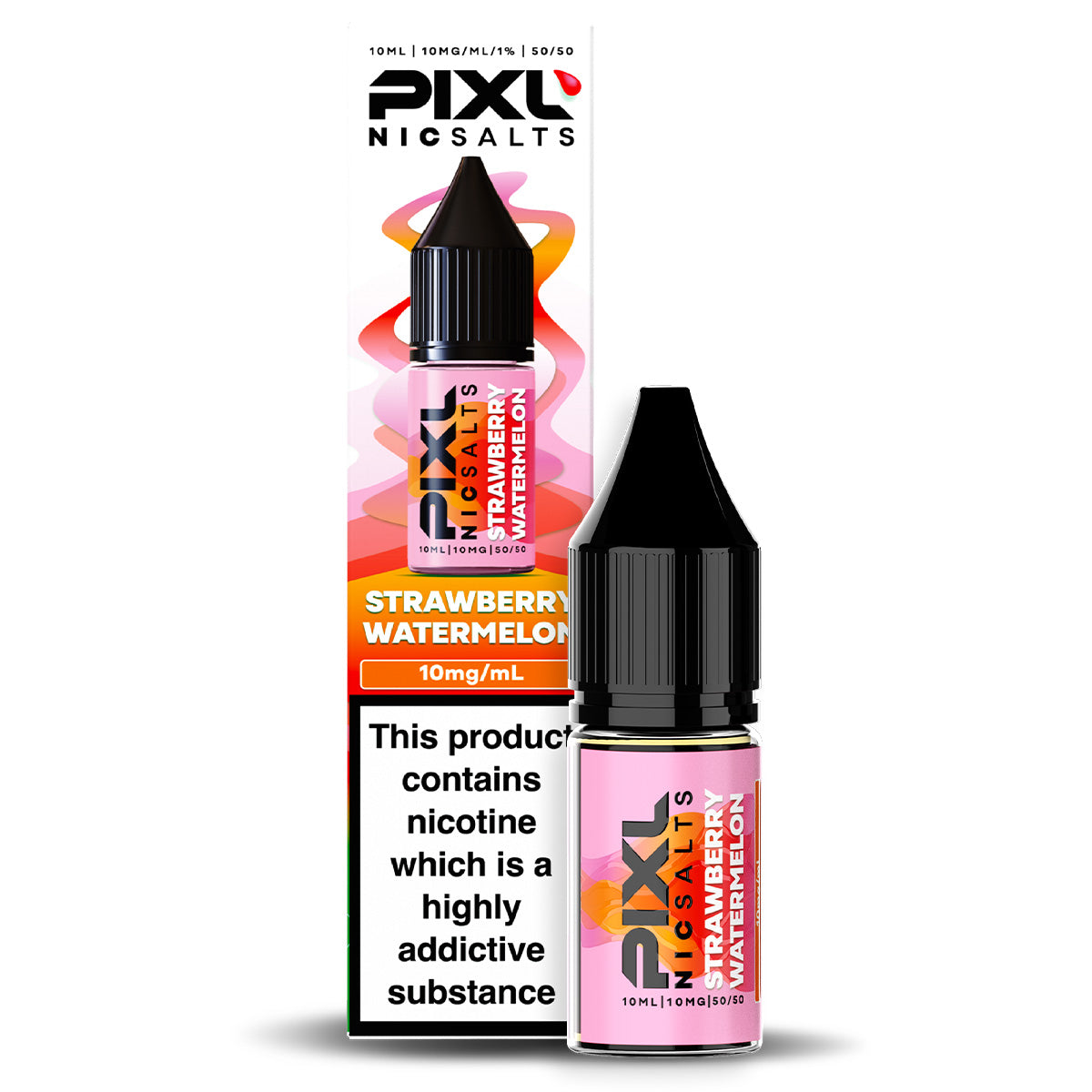 Strawberry Watermelon 10ml Nic Salt By PIXL Salts