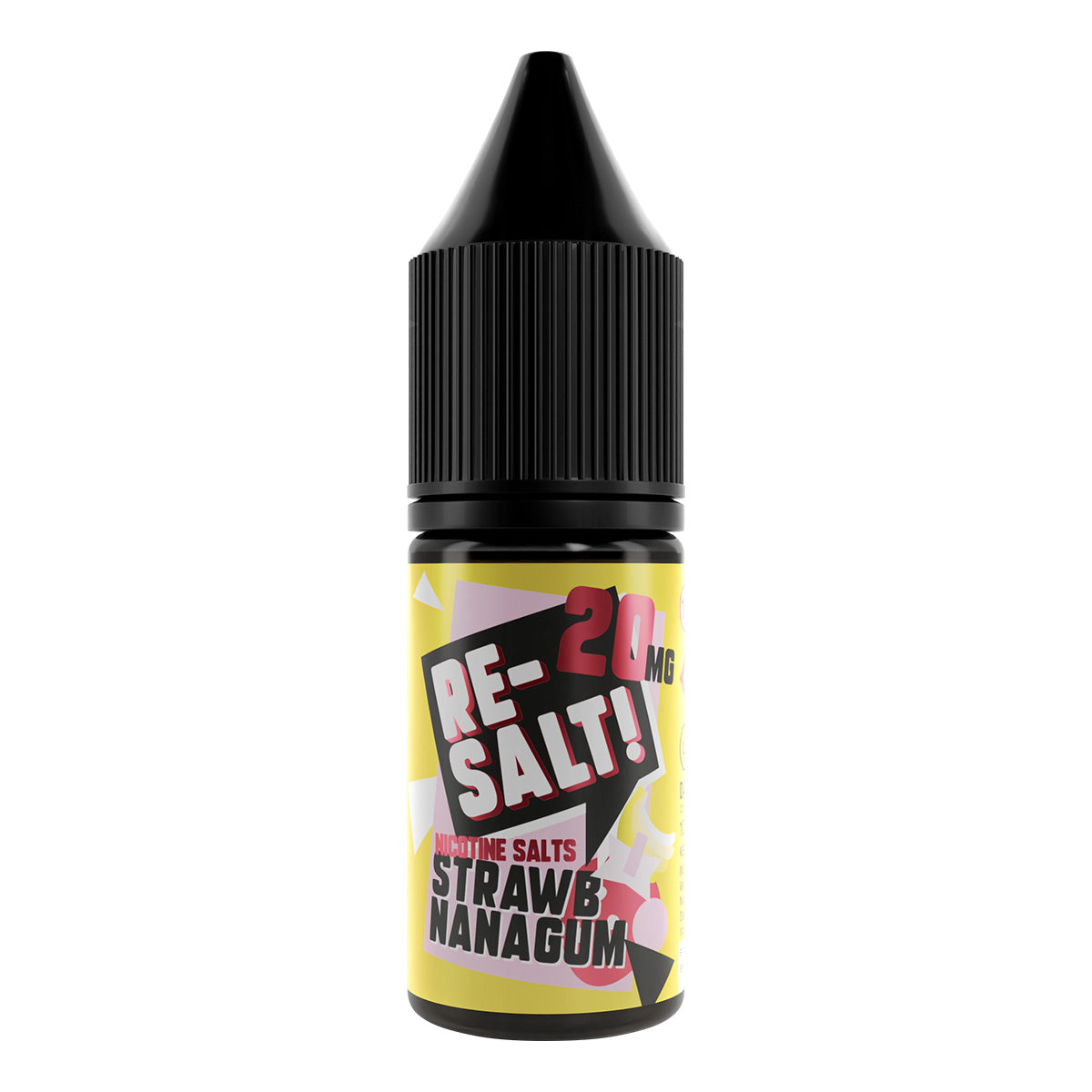 strawbanagum vape juice nic salt by resalt