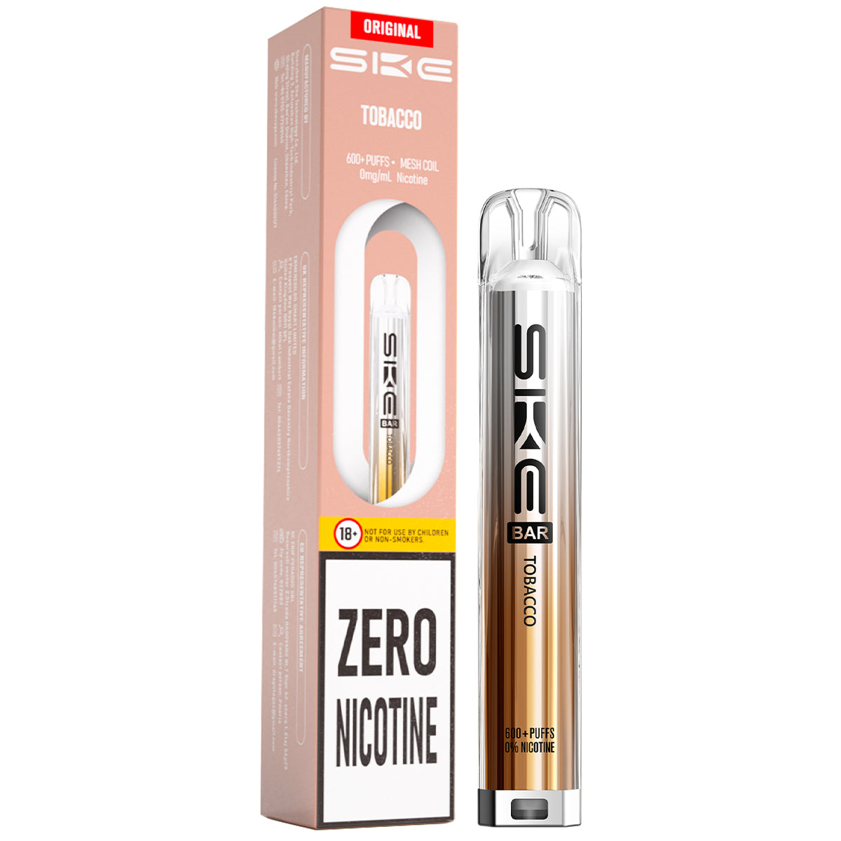 SKE 600 Zero Nicotine Pre-Filled Pod Kit