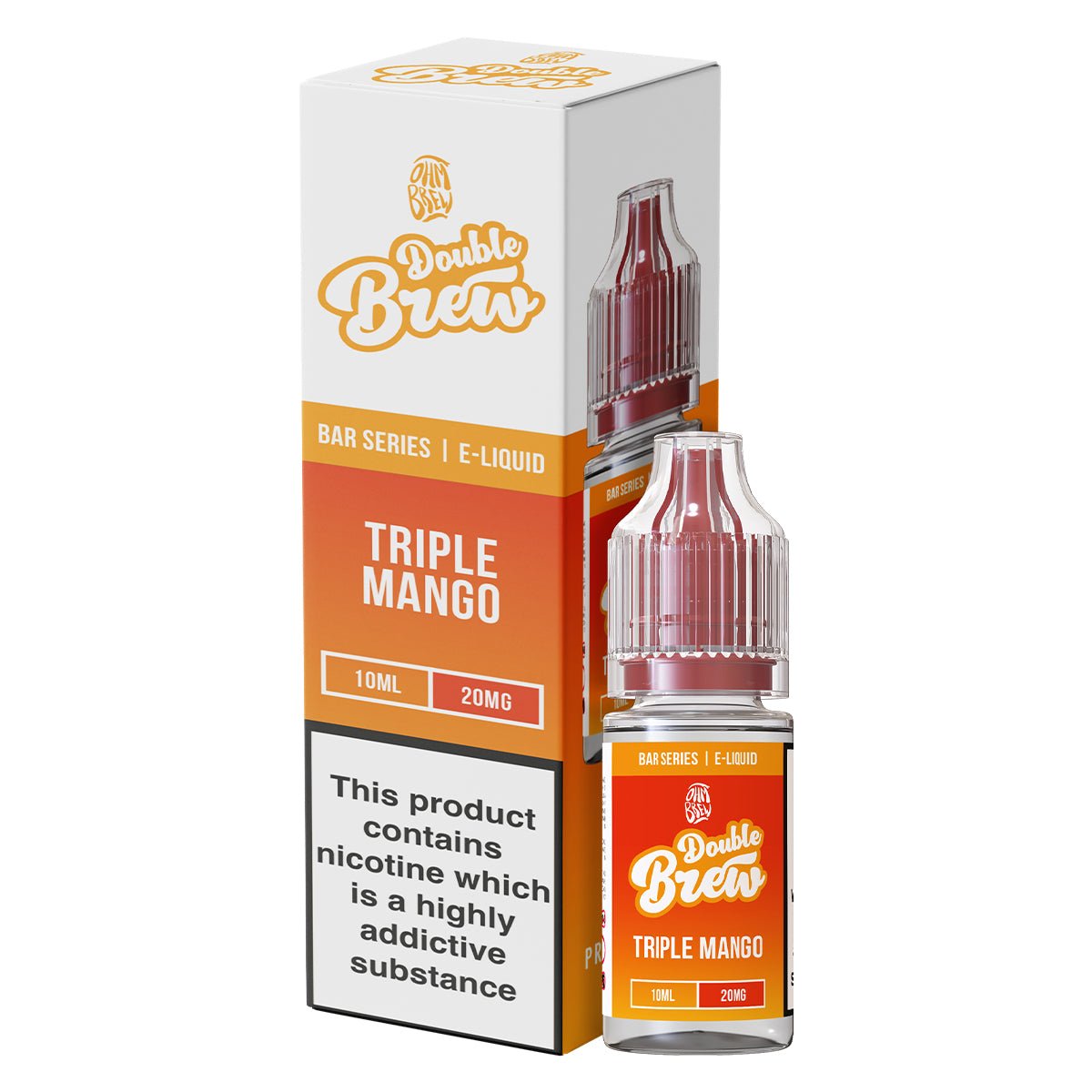 Triple Mango Double Brew 10ml Nic Salt By Ohm Brew - Prime Vapes UK