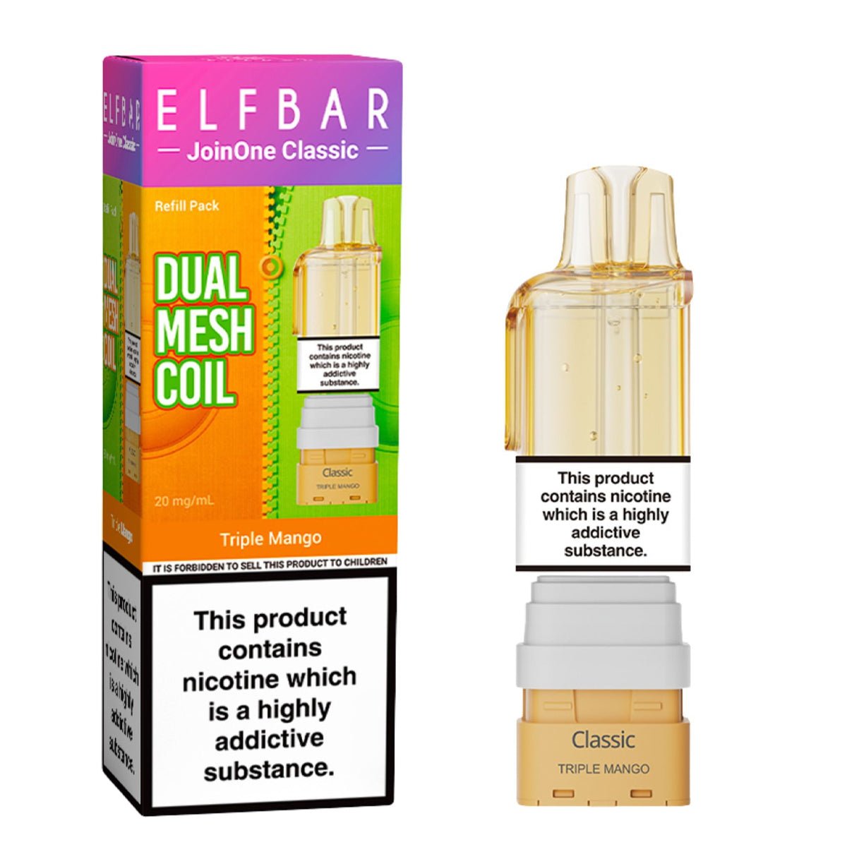 Triple Mango JoinOne15 Pre - filled Pod by Elf Bar - Prime Vapes UK