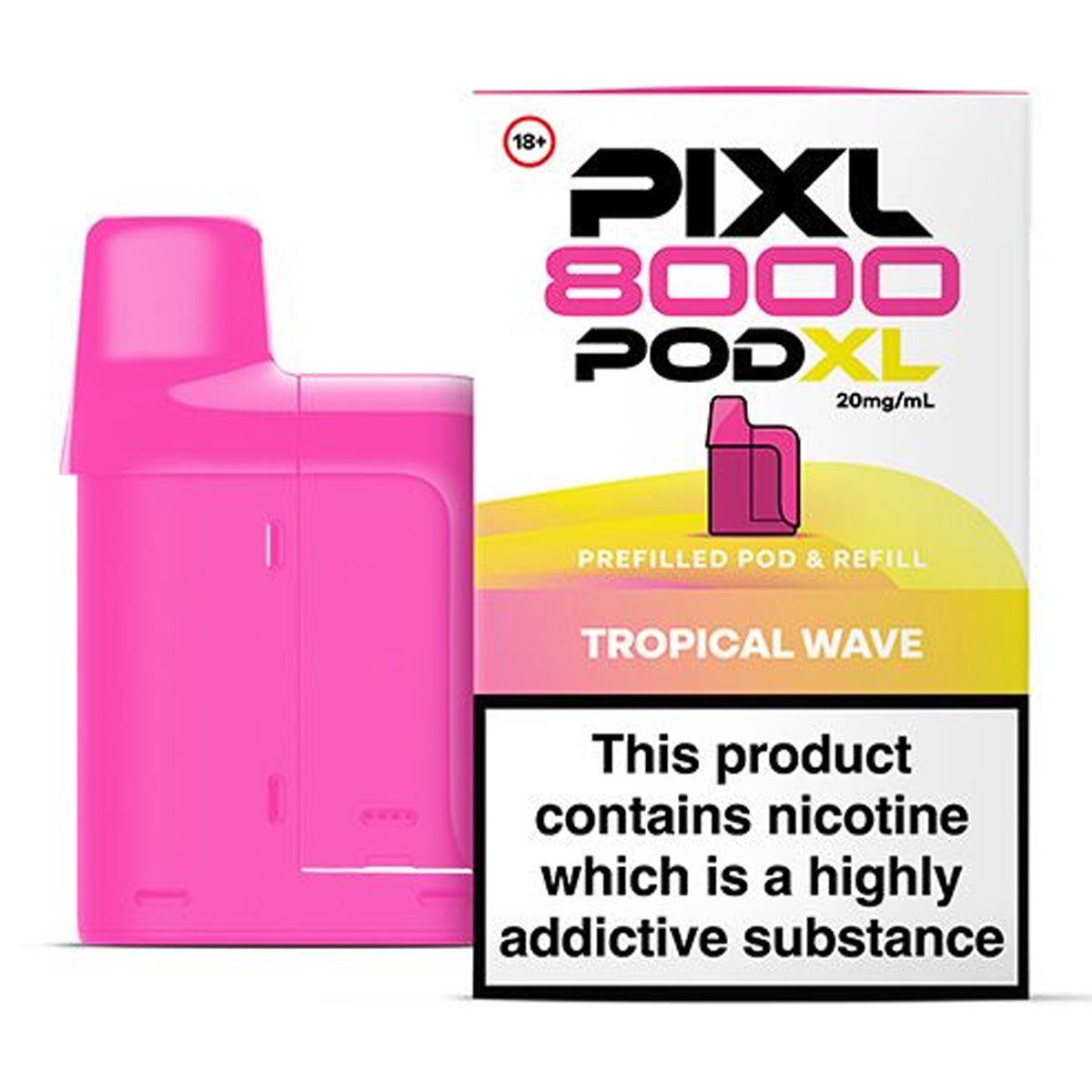 Tropical Wave Prefilled Pod by PIXL 8000 - Prime Vapes UK