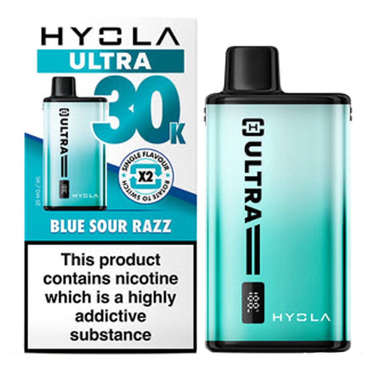 Ultra 30k Rechargeable Pre - Filled Pod Kit by Hyola - Prime Vapes UK