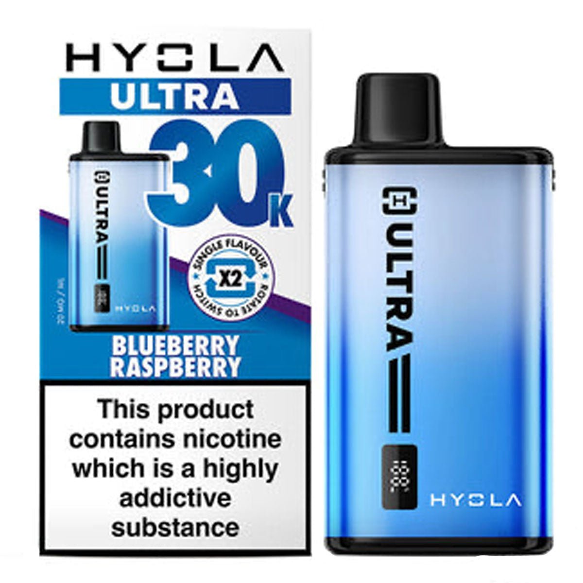 Ultra 30k Rechargeable Pre - Filled Pod Kit by Hyola - Prime Vapes UK