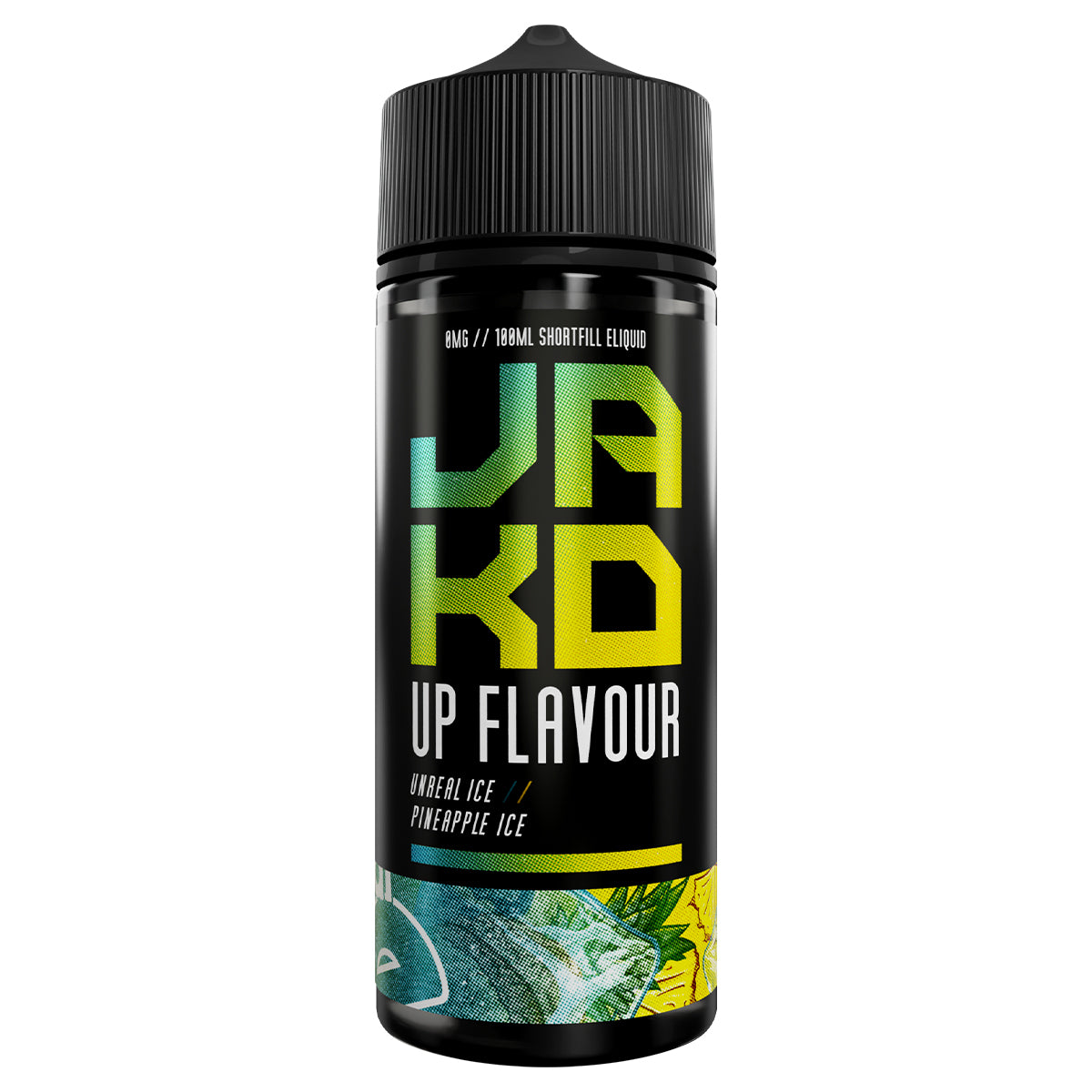 unreal ice pineapple ice 100ml Shortfill vape juice by jakd
