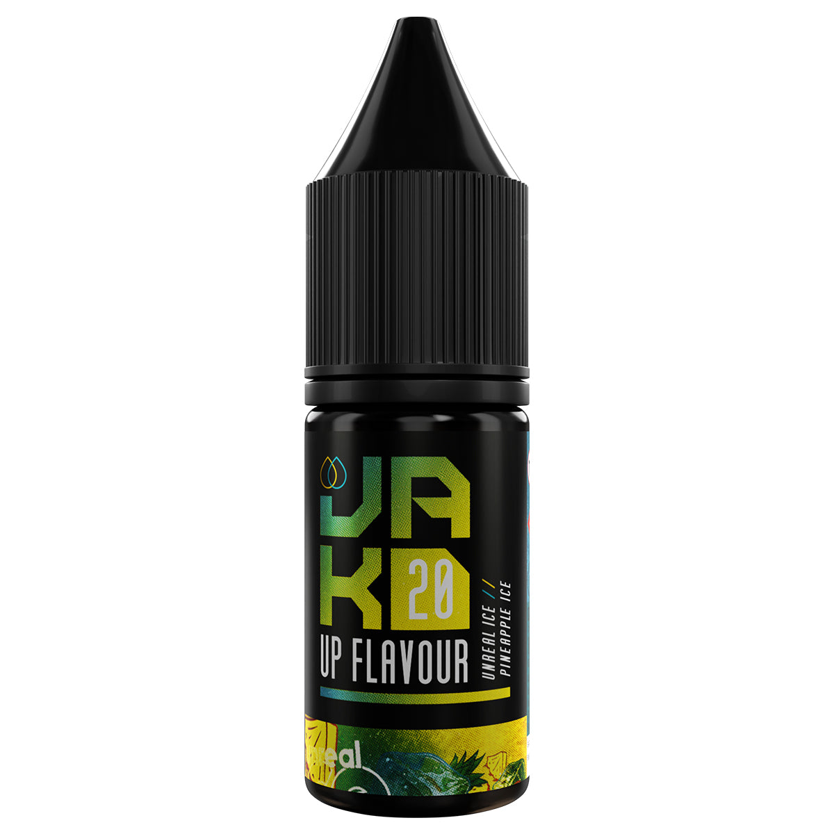 unreal ice pineapple ice 10ml nic salt vape juice by jakd - prime vapes uk