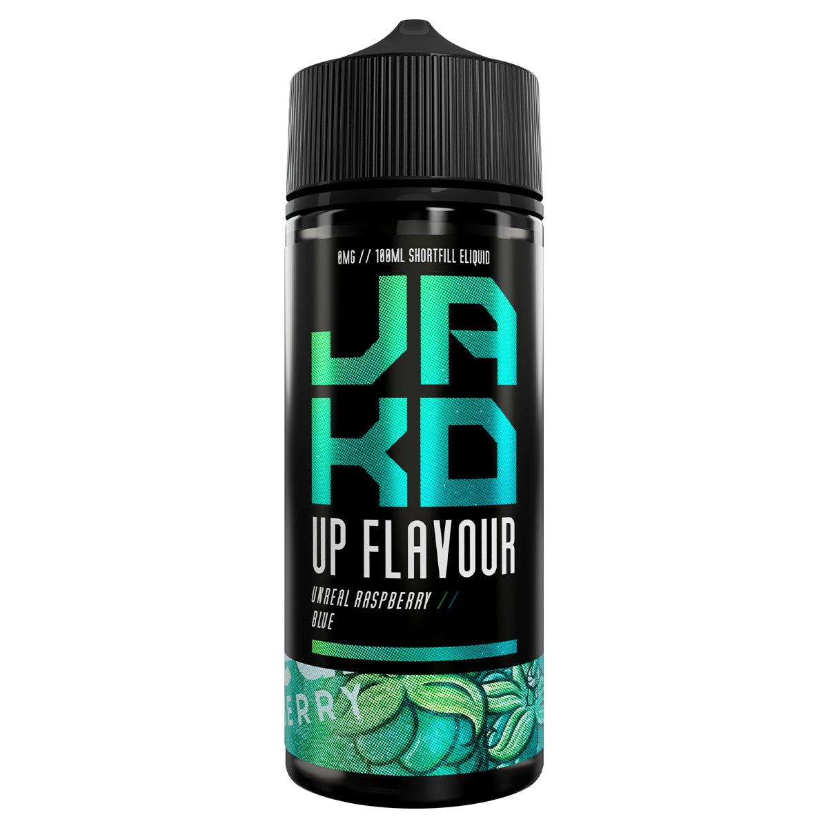 unreal raspberry blue 100ml Shortfill vape juice by jakd