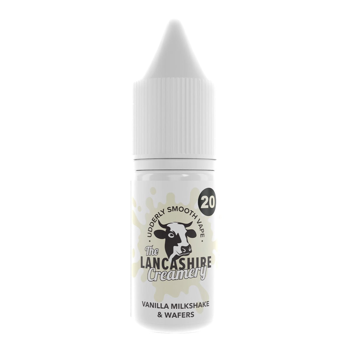 Vanilla Milkshake Wafers 10ml Nic Salt By The Lancashire Creamery - Prime Vapes UK