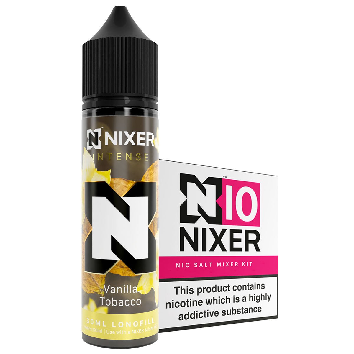 Vanilla Tobacco 30ml Longfill Concentrate By Nixer - Prime Vapes UK