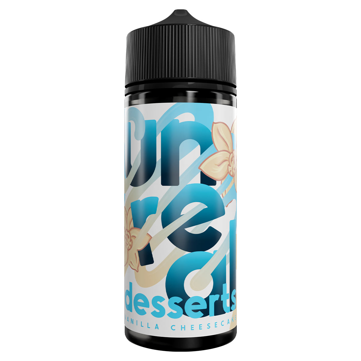 vanilla cheesecake 100ml vape juice shortfill by unreal desserts - prime vapes uk