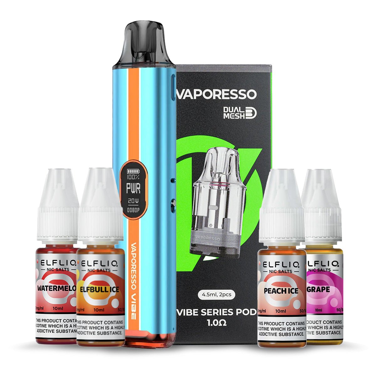 Vibe Vape Pod Kit By Vaporesso Bundle Kit - Prime Vapes UK