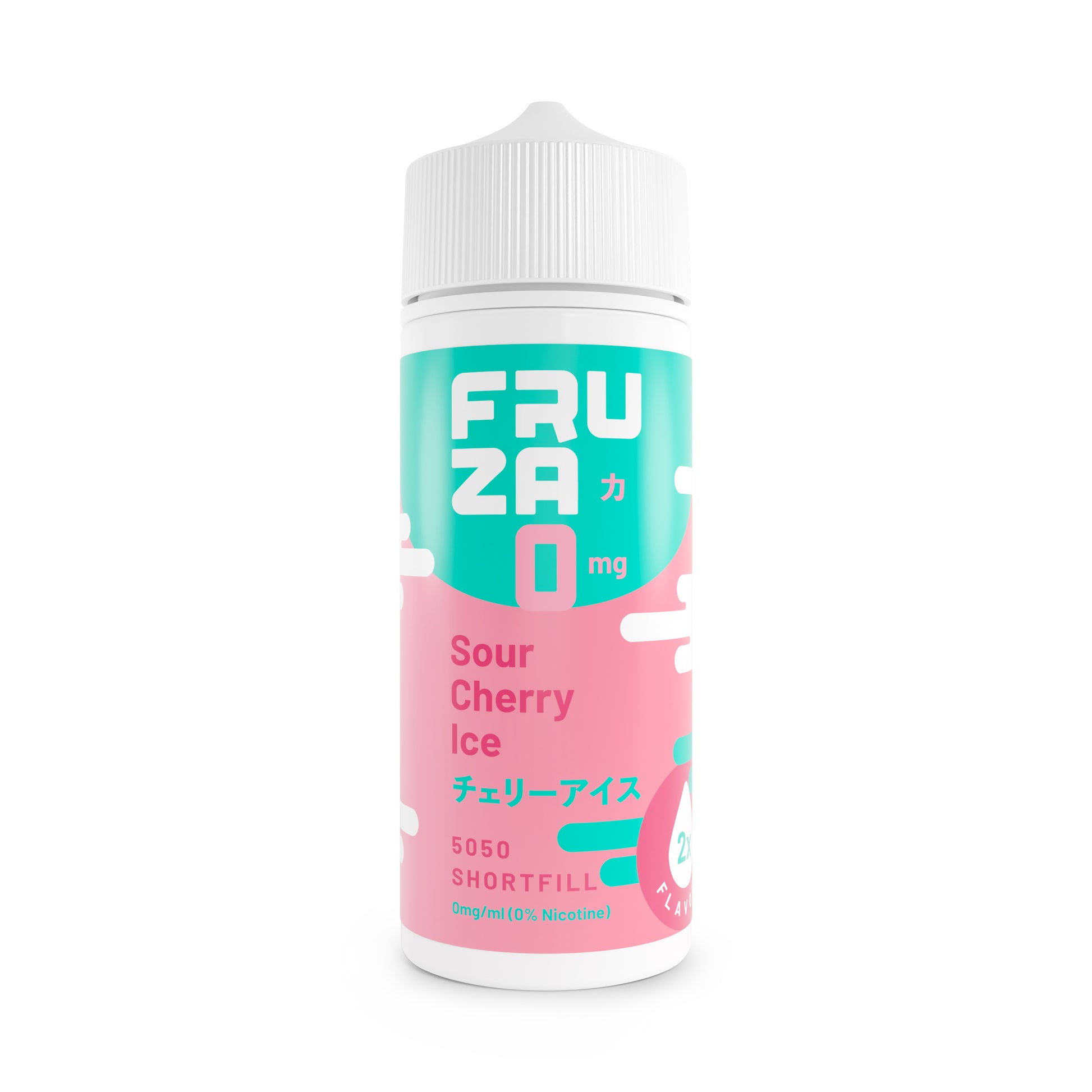 sour cherry ice 100ml shortfill vape juice by fruza