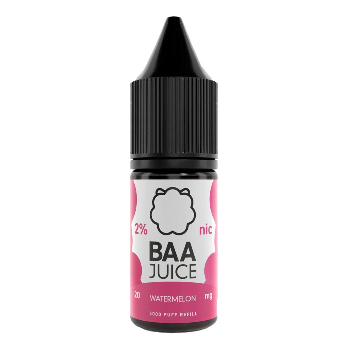Watermelon 10ml Nic Salt E-liquid By Baa Juice - Prime Vapes UK