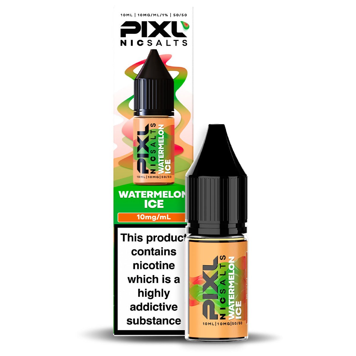 Watermelon Ice 10ml Nic Salt By PIXL Salts - Prime Vapes UK