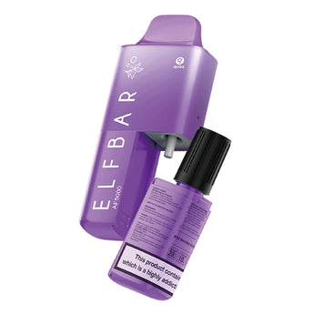 Wild Berries Ice Disposable Vape by Elf Bar AF5000 - Prime Vapes UK
