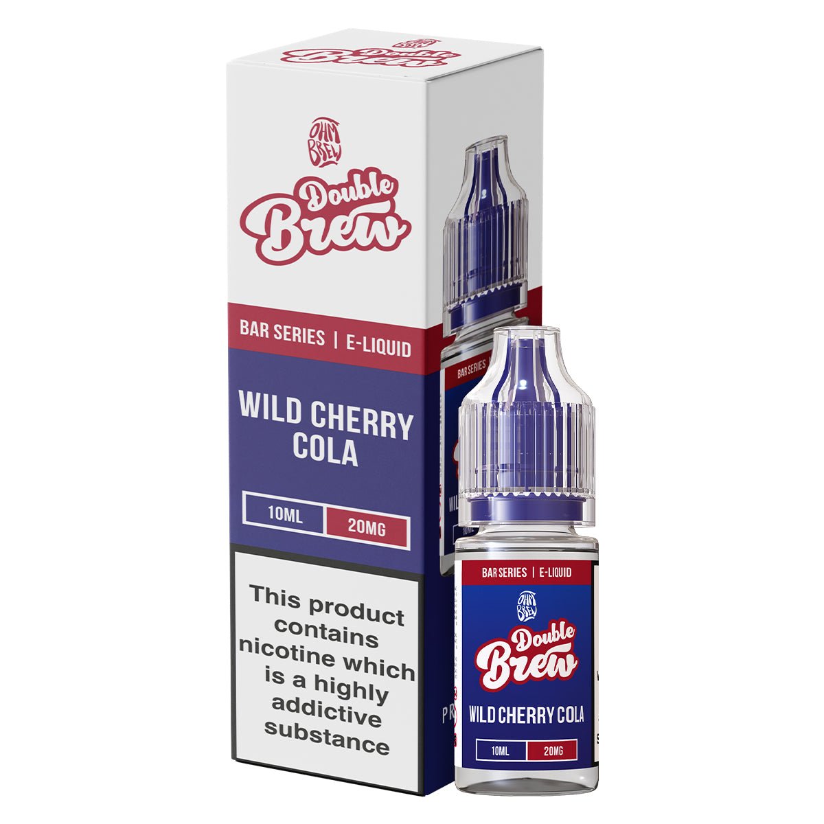 Wild Cherry Cola Double Brew 10ml Nic Salt By Ohm Brew - Prime Vapes UK