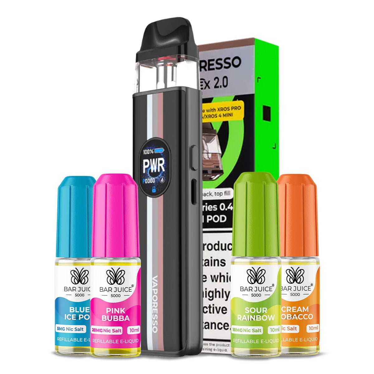Xros 5 Vape Pod Kit By Vaporesso Bundle Kit - Prime Vapes UK