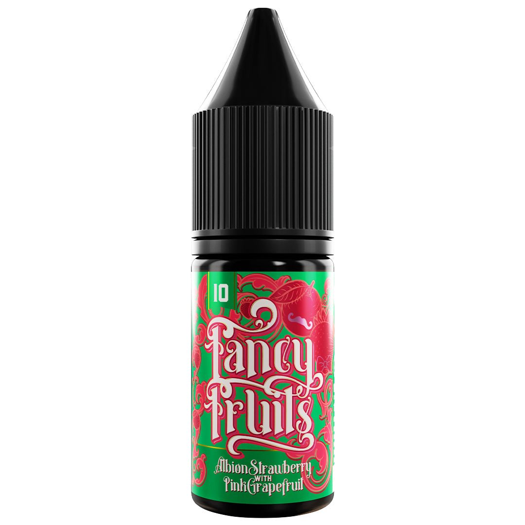 Albion Strawberry With Pink Grapefruit 10ml Nic Salt E-liquid By Fancy Fruits - Prime Vapes UK