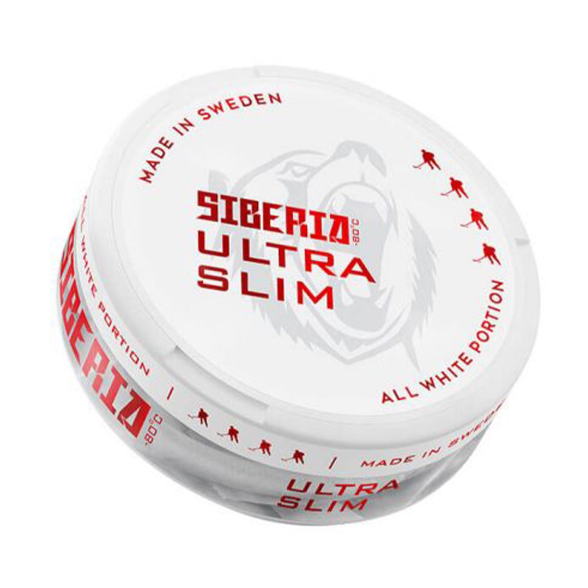 All White Ultra Slim Nicotine Pouches By Siberia - Prime Vapes UK