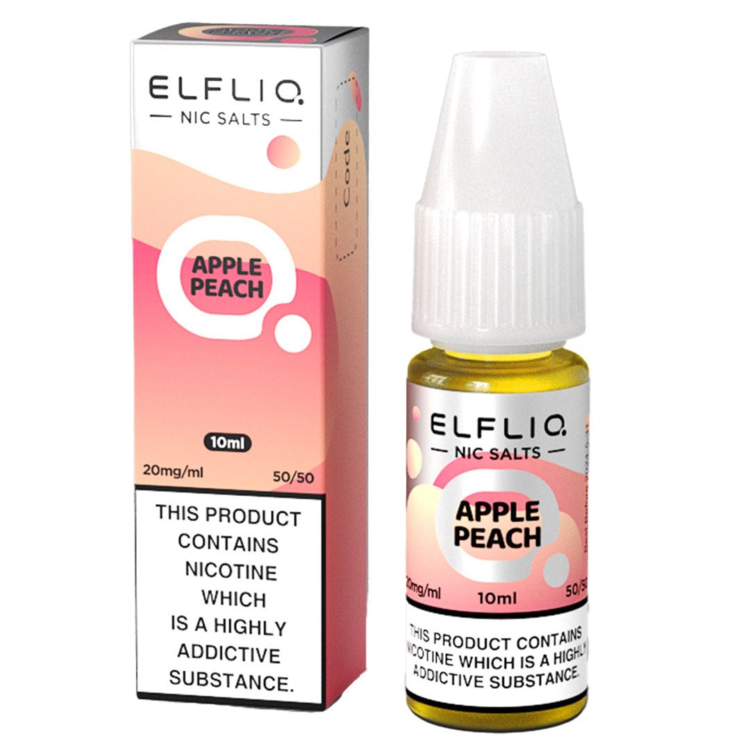 Apple Peach 10ml Nic Salt By Elf Bar Elfliq - Prime Vapes UK