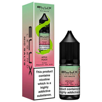 Apple Peach 10ml Nic Salt E-liquid By Elux Legend - Prime Vapes UK