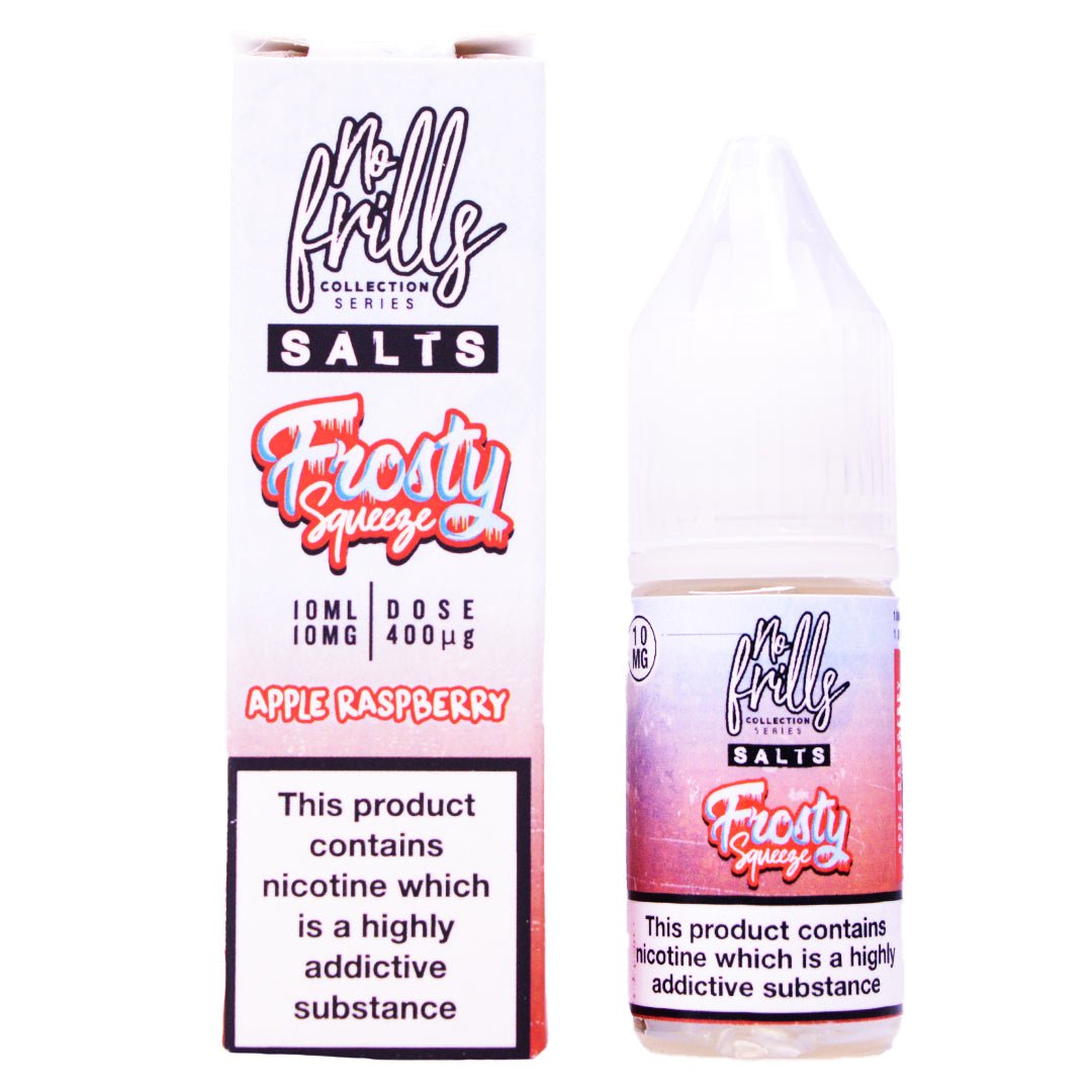 Apple Raspberry 10ml Nic Salt By No Frills Frosty Squeeze - Prime Vapes UK