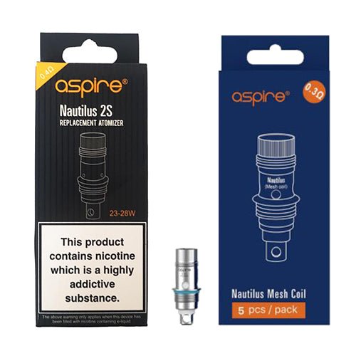Aspire Nautilus Replacement Mesh Coils - 5 Pack - Prime Vapes UK
