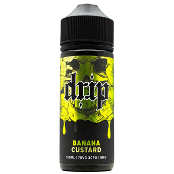 Banana Custard 100ml Shortfill By Drip - Prime Vapes UK