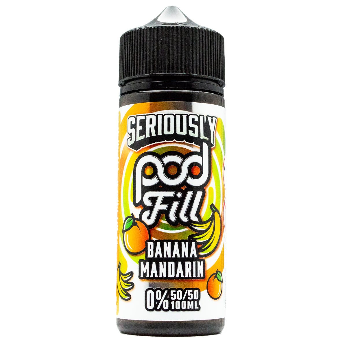 Banana Mandarin 100ml Shortfill By Seriously Pod Fill Prime Vapes UK Banana Mandarin 100ml Shortfill By Seriously Pod Fill Prime Vapes UK