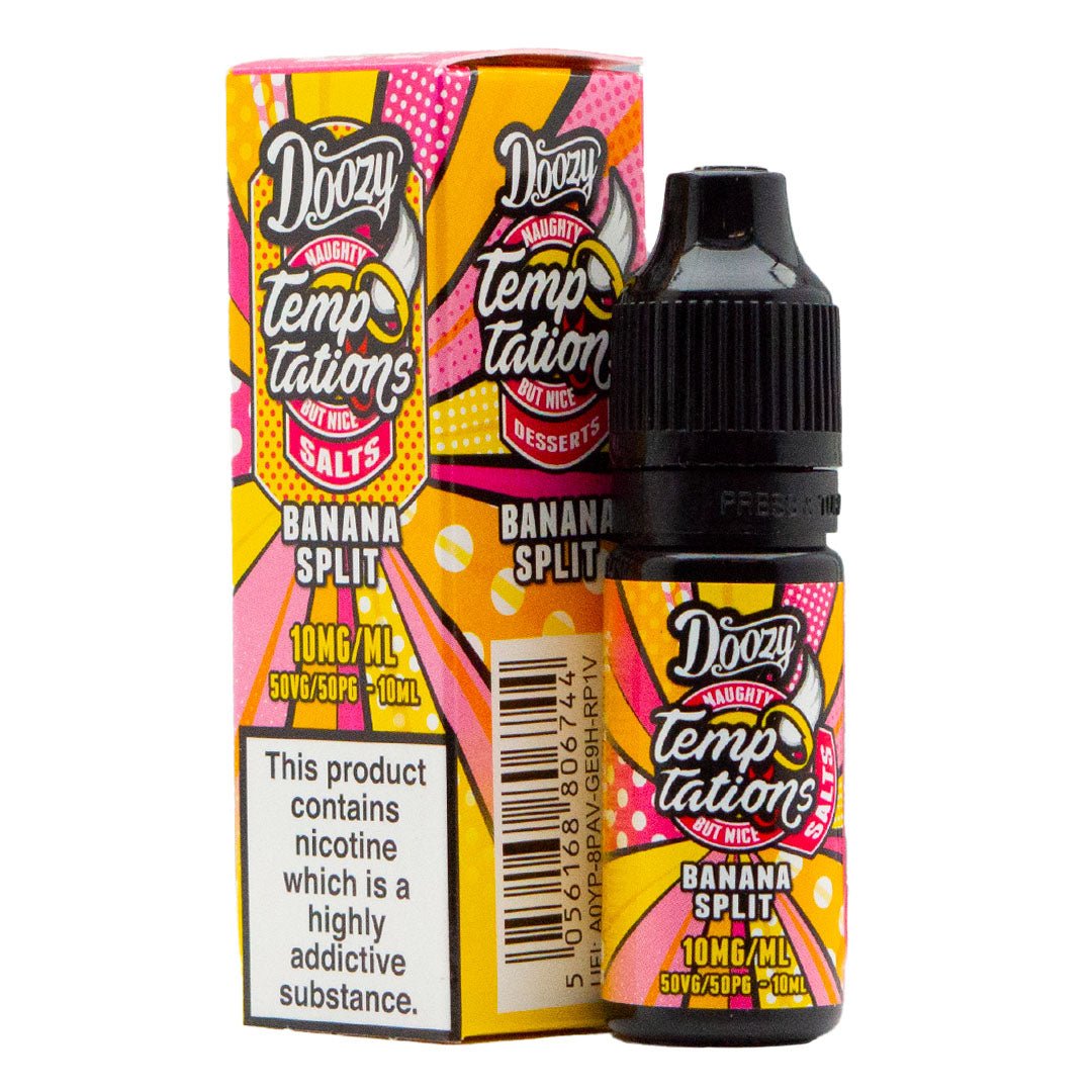 Banana Split Nic Salt 10ml By Doozy Vape Co - Prime Vapes UK