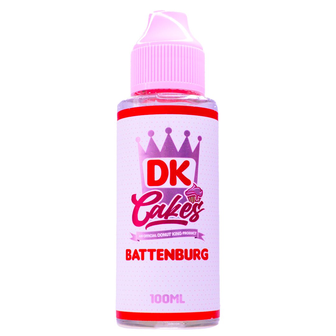 Battenburg 100ml Shortfill E-liquid By Donut King Cakes - Prime Vapes UK