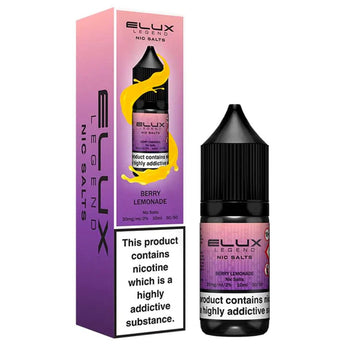 Berry Lemonade 10ml Nic Salt E-liquid By Elux Legend - Prime Vapes UK