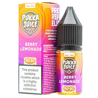 Berry Lemonade By Pukka Juice 10ml E Liquid - Prime Vapes UK